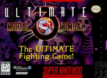 Ultimate Mortal Kombat 3 (USA) box cover front